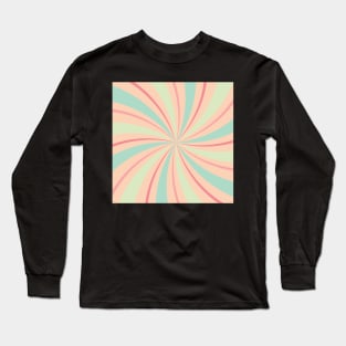 Pastel Spiral Long Sleeve T-Shirt